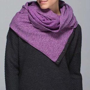 Lululemon Purple/Pink/Gray Vinyasa Scarf *Rulu